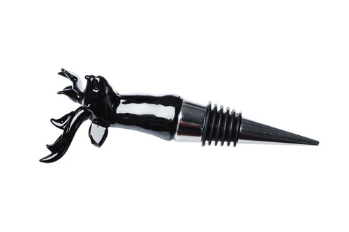 Wine bottle stopper - stag