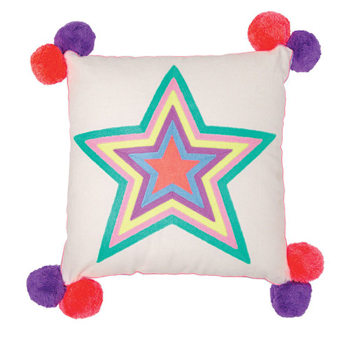 What a Star Multicoloured Cushion by Bombay Duck
