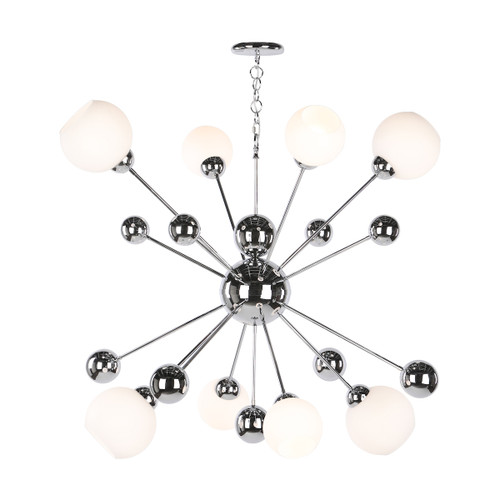 Cosmos 8 Light Horizontal Pendant In Polished Chrome