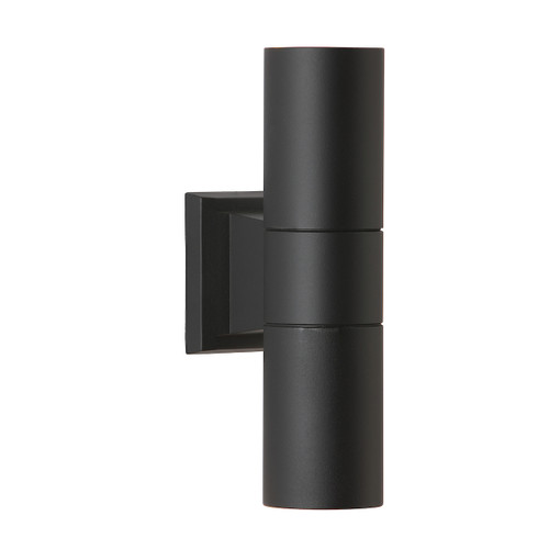 Falmouth Double Outdoor Wall Light In Black - IP Rated