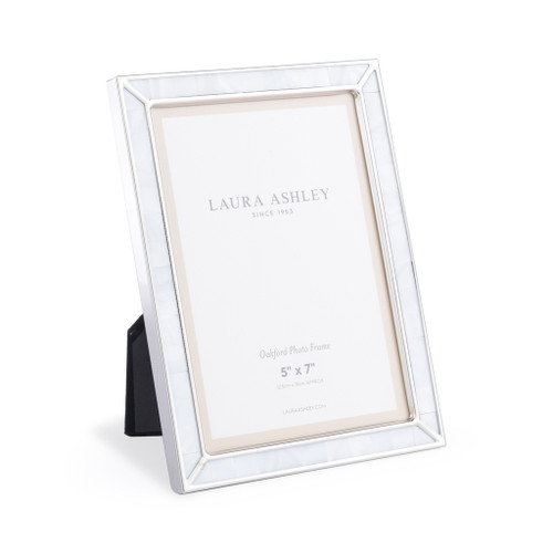 Oakford Photo Frame Mother Of Pearl 5x7 Inch by Laura Ashley