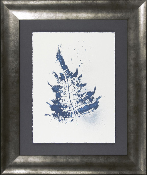 New Beginnings in Blue II Framed Picture by Camelot