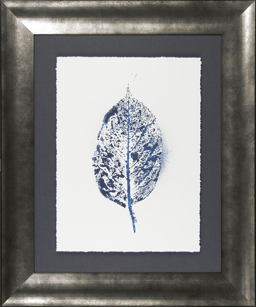 New Beginnings in Blue III Framed Picture by Camelot