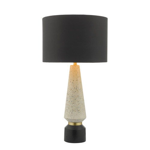 Onora Table Lamp White & Black With Shade