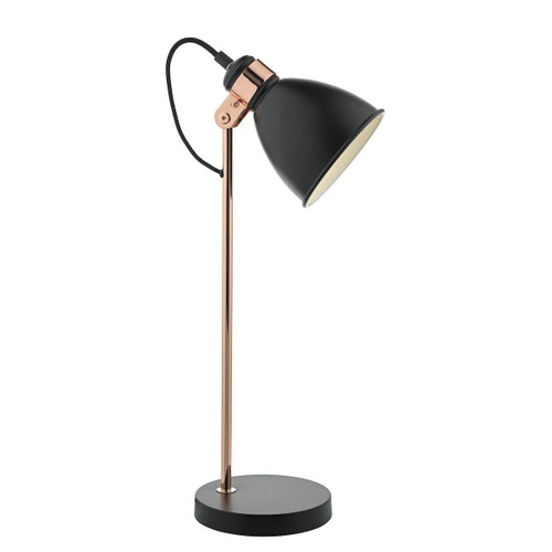 Frederick Task Lamp Black & Copper