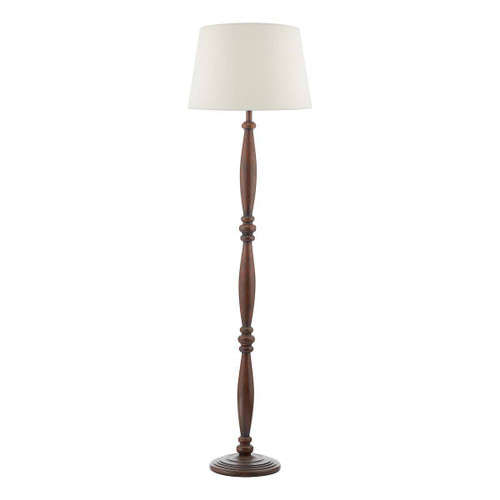 Hayward Floor Lamp Dark Wood Base Only