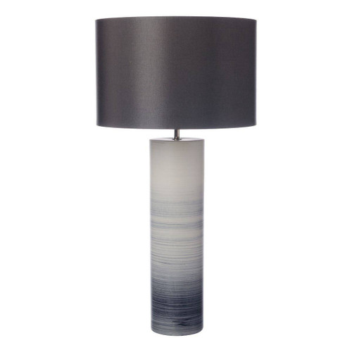 Nazare Table Lamp Black/White Ceramic Base Only