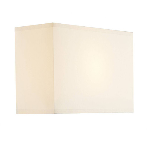 Piza Cream Cotton Rectangle Shade 24cm