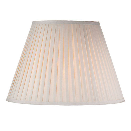 S1098 Taupe Cotton Tapered Drum Shade 43cm