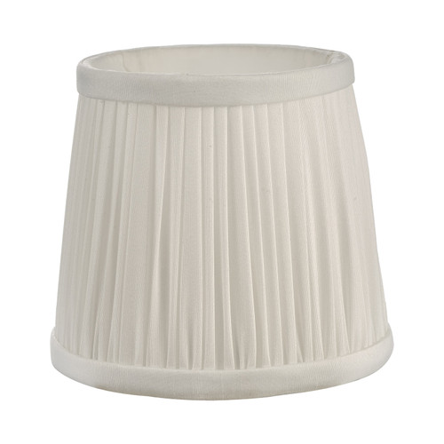 Ulyana Pleated Shade 14cm Ivory