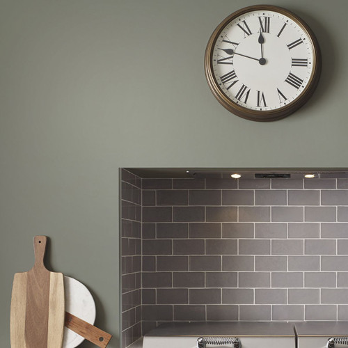 Grey Green Kitchen & Bathroom Emulsion by Laura Ashley