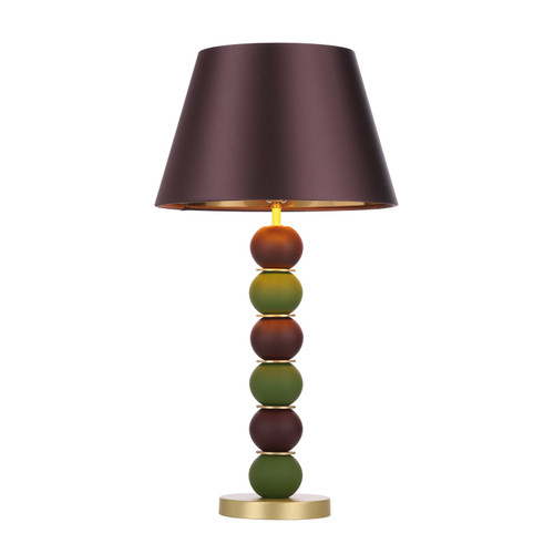 Bobble Table Lamp Bespoke and Brushed Brass Base Only