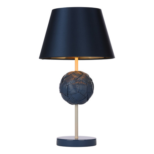 Bodkin Table Lamp Gloss Persian Blue and Matt Coconut Base Only