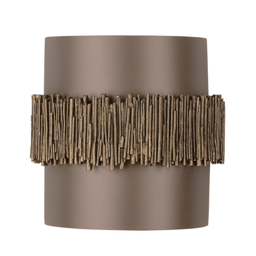 Willow 2 Light Wall Light Gold With Shade