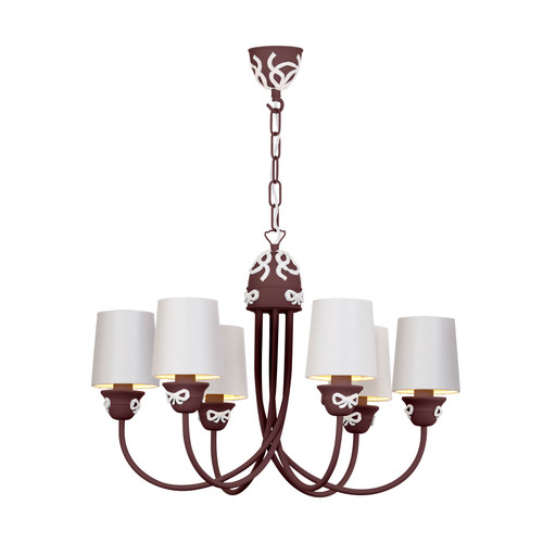 Amelie 6 Light Armed Pendant Bespoke Fitting Only