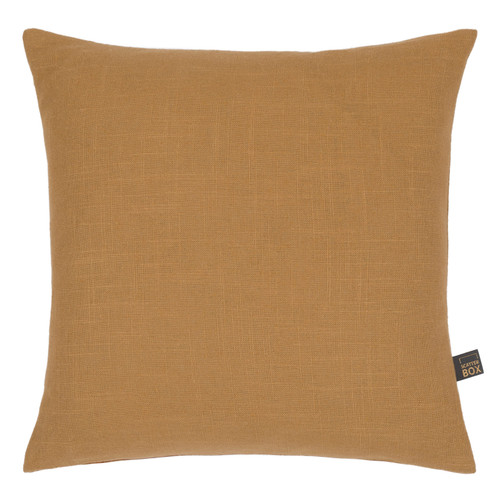 Faye Cushion Soft Ochre by Scatter Box 43 x 43cm