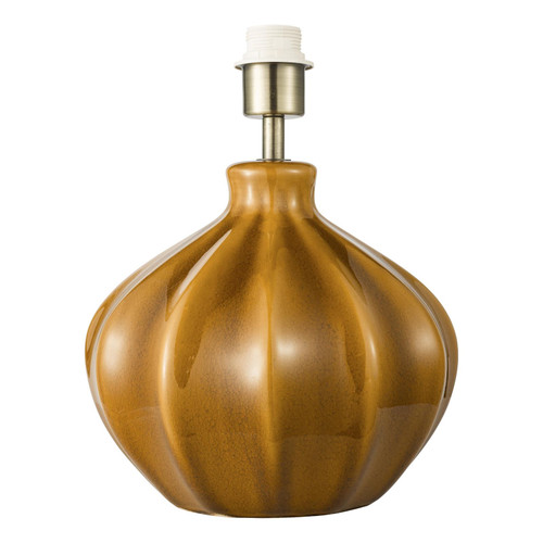 Amrita Table Lamp Caramel and Antique Brass Base Only Amrita Table Lamp Caramel and Antique Brass Base Only