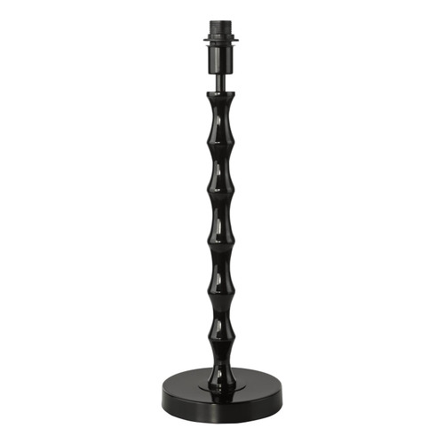 Siyanda Table Lamp Satin Black Base Only