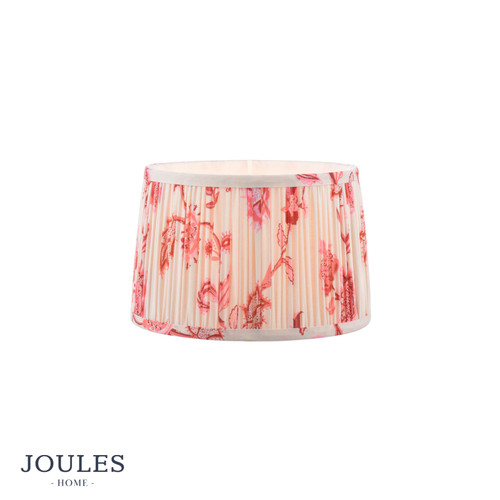 Folly Pink Cotton Tapered Drum Shade 25cm