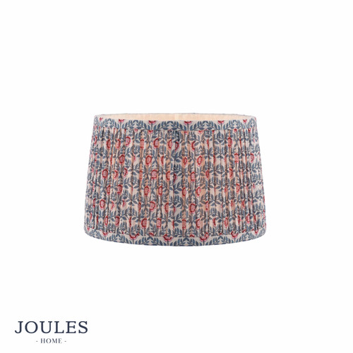 Folly Multi Coloured Cotton Tapered Drum Shade 25cm