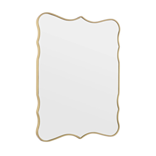 Laura Ashley Medora Mirror Matt Gold 64.5 X 49.5cm