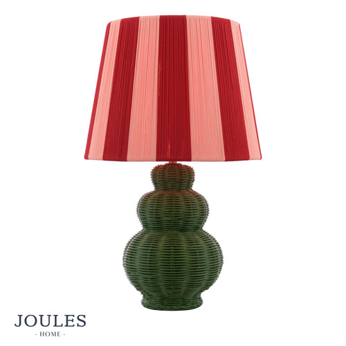 Whitby Table Lamp Matt Green With Shade