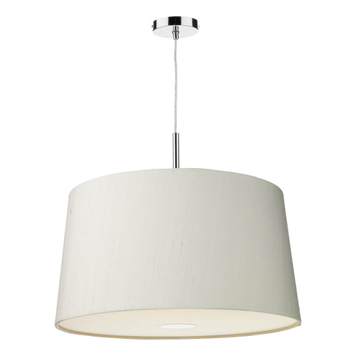 Naseby 60cm Pendant Ivory Silk Light Shade Studio