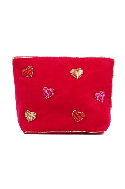 Multi Heart Medium Pouch
