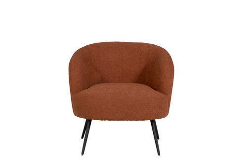 Samuel Accent Chair in Rust by The Home Library