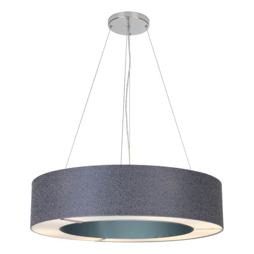 Polo 85cm Bespoke Pendant James Hare Shagreen SIlk