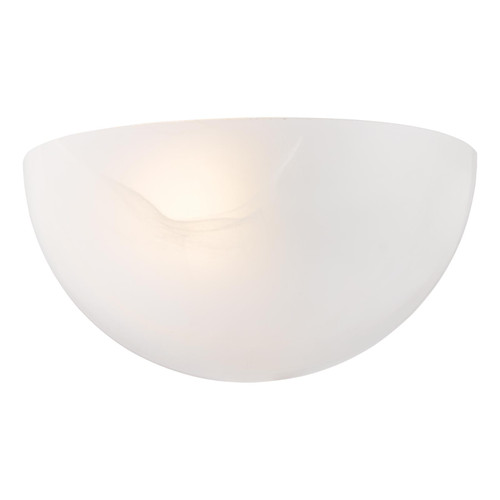 Keita Wall Light Alabaster Glass and Antique Bronze