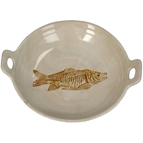 Fish Stoneware Bowl