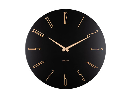 Karlsson Esmerado Wall Clock 60cm Black