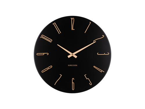 Karlsson Esmerado Wall Clock 40cm Black