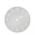 Arabic 12" Clock Dove Grey