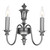 Dickens Double Wall Lighht In Pewter