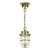 Harbour 1 Light Pendant Brass IP43