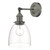 Arvin Wall Light Antique Chrome & Glass