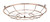 Reclamation Cage Frame Copper