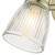 Cedric Single Spotlight Antique Brass Glass IP44