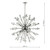 Exodus 8 Light Pendant Polished Chrome Crystal