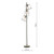 Tower 3 Light Floor Lamp Matt Black Copper