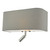 Ronda 3 Light Wall Light Grey With LED Reading Light