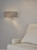 Ronda 3 Light Wall Light Grey With LED Reading Light