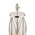 Beckworth Polished Nickel Lattice Table Lamp Base Large