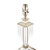 Carson Polished Nickel & Crystal Table Lamp Base Small