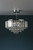 Vienna Crystal & Polished Chrome 3 Light Semi Flush Ceiling Light