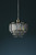 Vienna Crystal & Antique Brass Easy-Fit Pendant