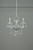 Harriet 3 Light Crystal & Polished Chrome Chandelier