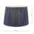 Hemsley Pleated Blue Shade 10 Inch